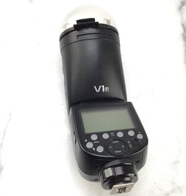 FUJI Godox V1F Flash for Fuji No Charger Used Good