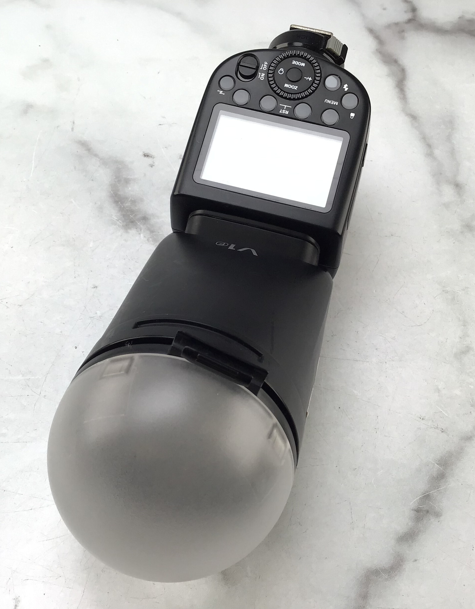 FUJI Godox V1F Flash for Fuji No Charger Used Good