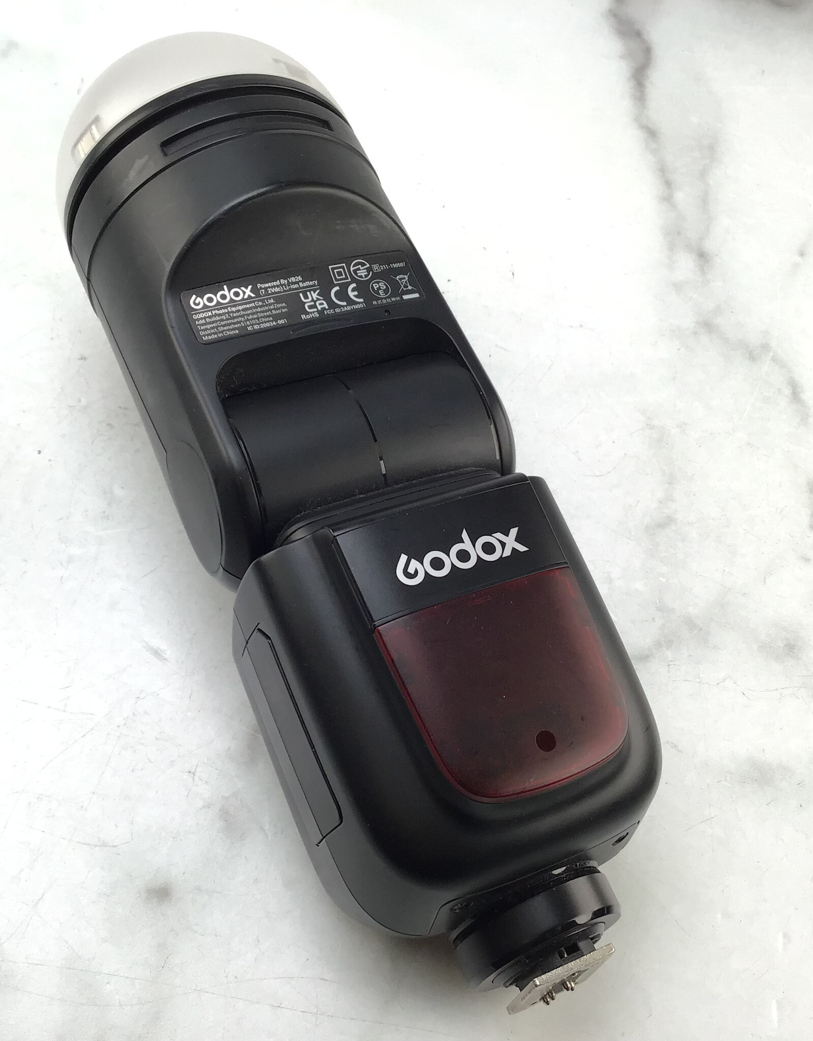 FUJI Godox V1F Flash for Fuji No Charger Used Good