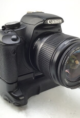 CANON Canon Rebel T1i Camera w/ Neewer Grip, 18-55mm Used Fair