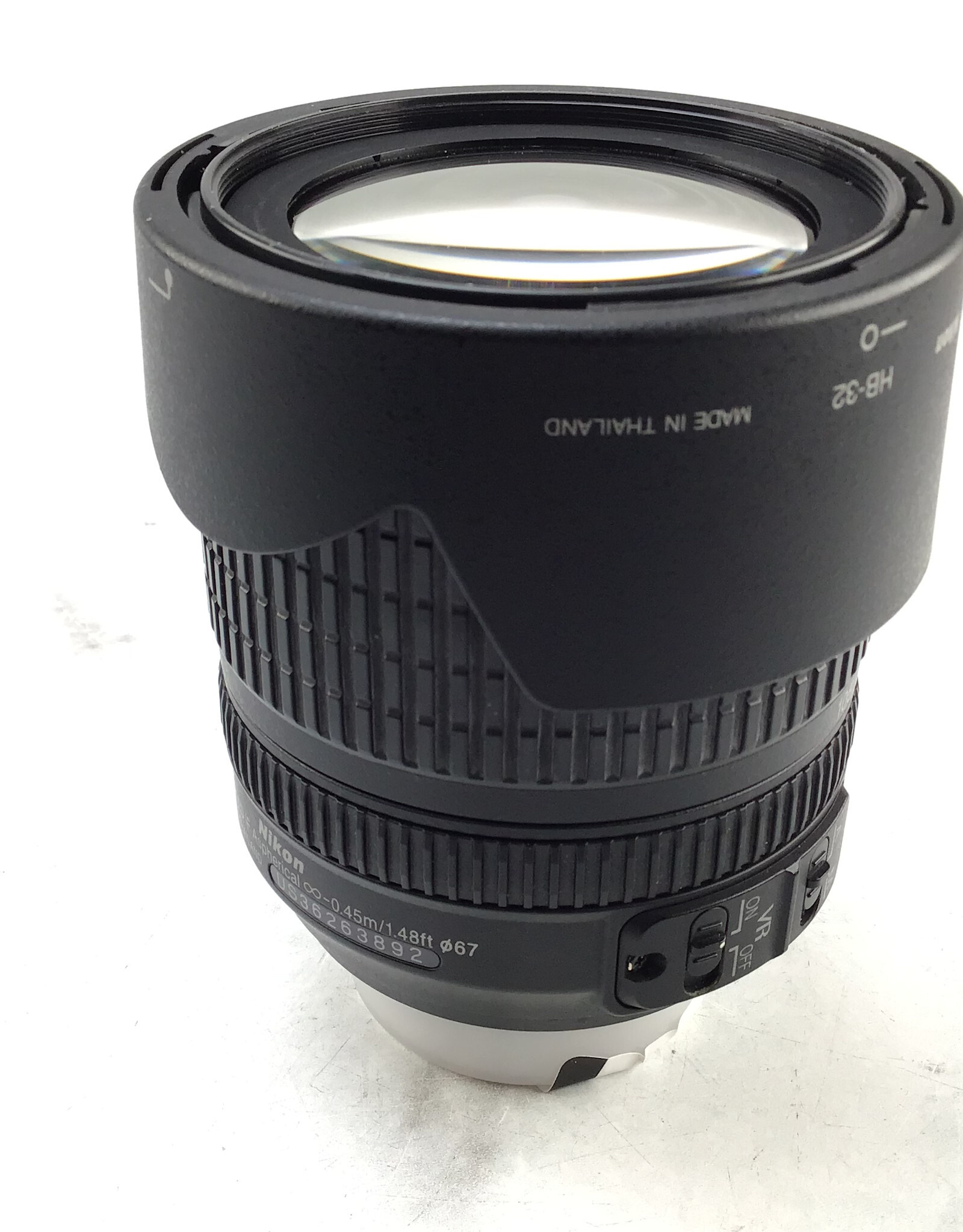 NIKON Nikon AF-S Nikkor 18-105mm f3.5-5.6G VR Lens Used Good