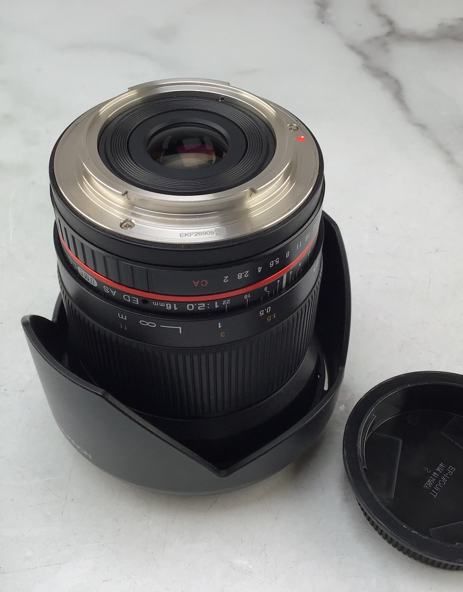 ROKINON Rokinon 16mm f2 ED AS UMC Lens for Canon EF Used Good