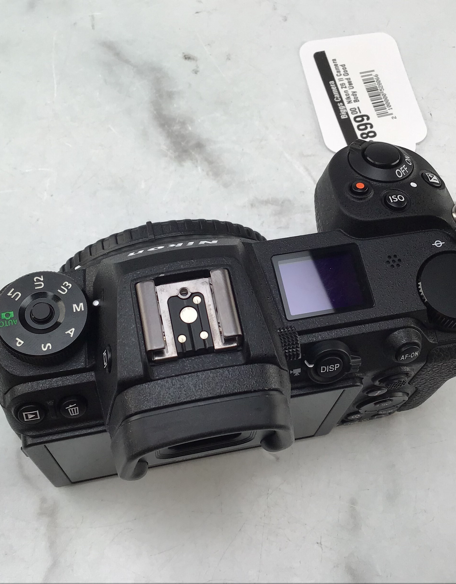 NIKON Nikon Z6 II Camera Body Shutter Count 3044 Used Good