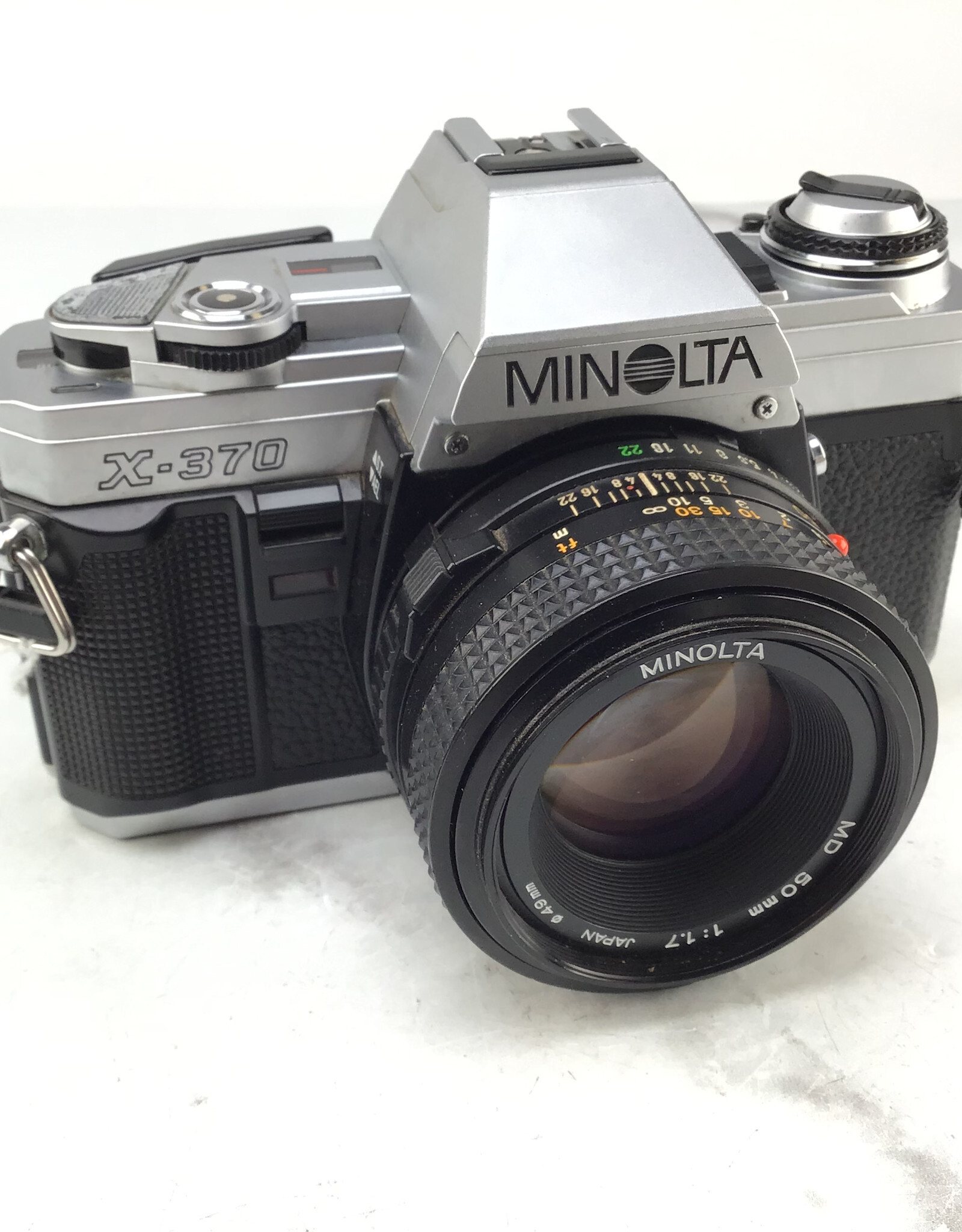 Minolta Minolta X-370 Camera w/ 50mm f1.7 Used Fair
