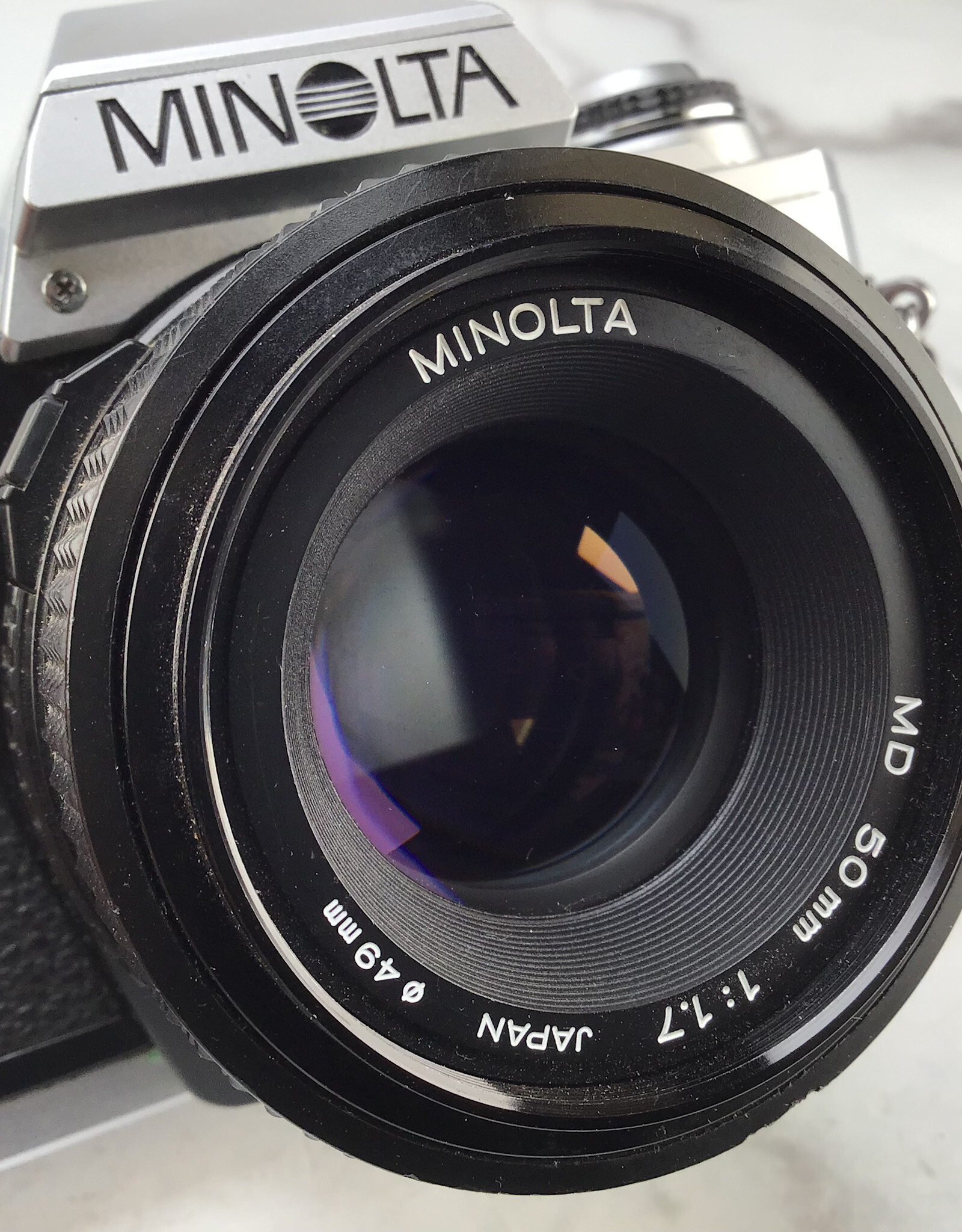 Minolta Minolta X-370 Camera w/ 50mm f1.7 Used Fair