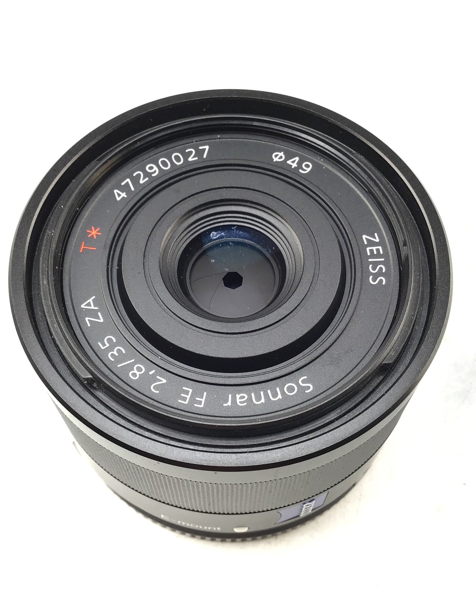 SONY Sony FE Zeiss Sonnar 35mm f2.8 ZA Lens Used Good