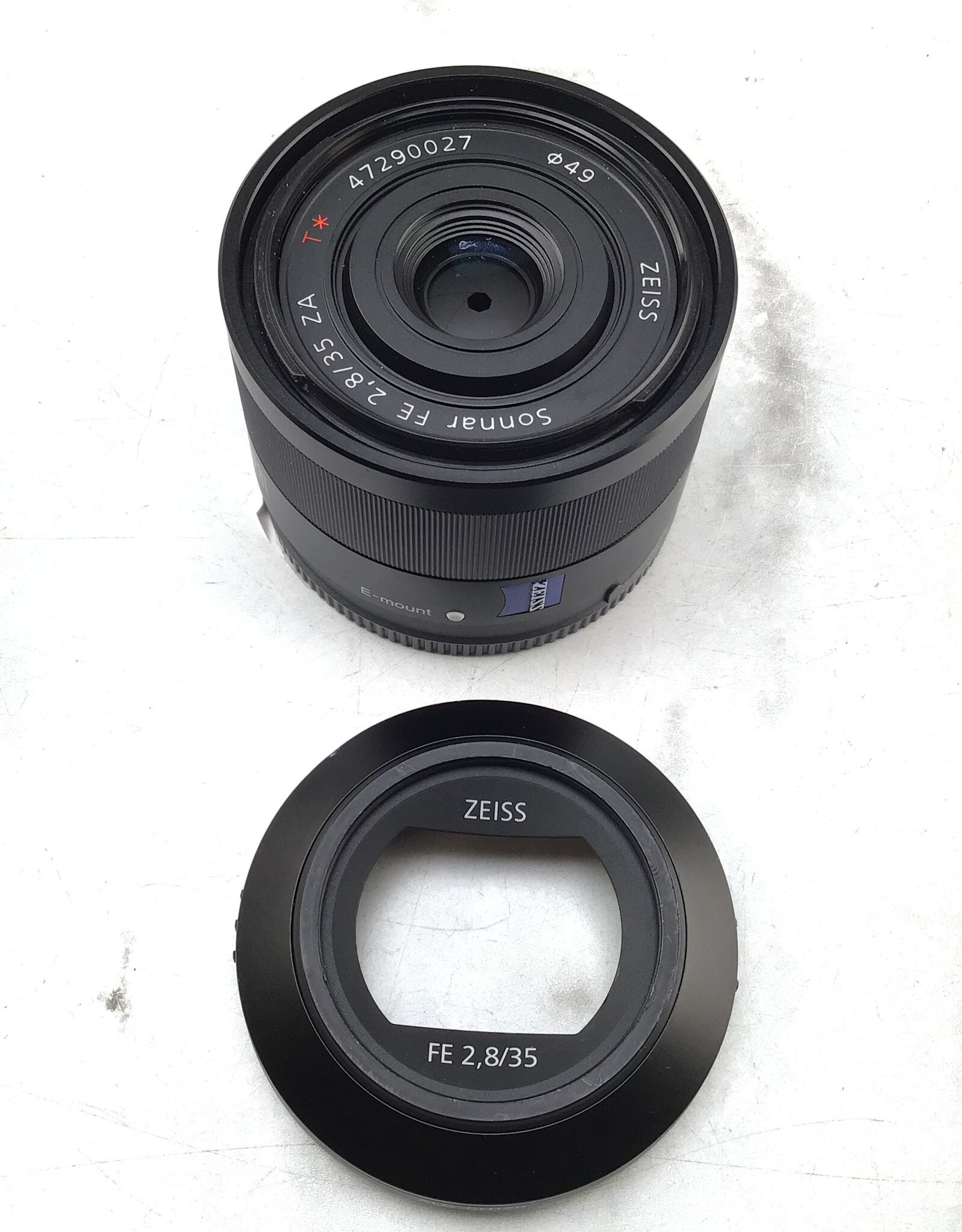 SONY Sony FE Zeiss Sonnar 35mm f2.8 ZA Lens Used Good