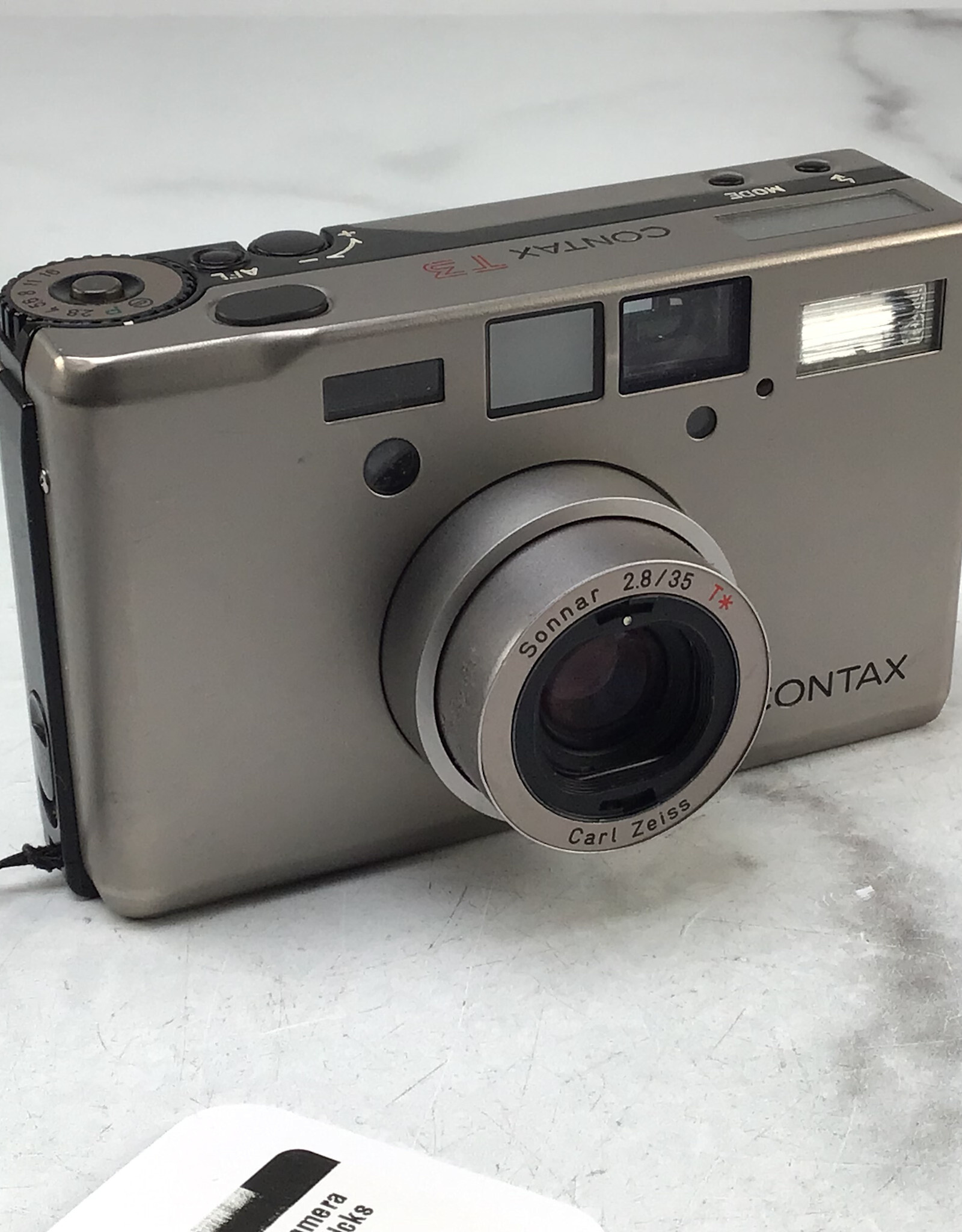 Contax Contax T3 Camera Lens Cover Sticks Used BGN