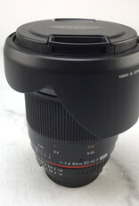 ROKINON Rokinon 24mm f1.4 AS IF UMC Lens for Nikon Used Good