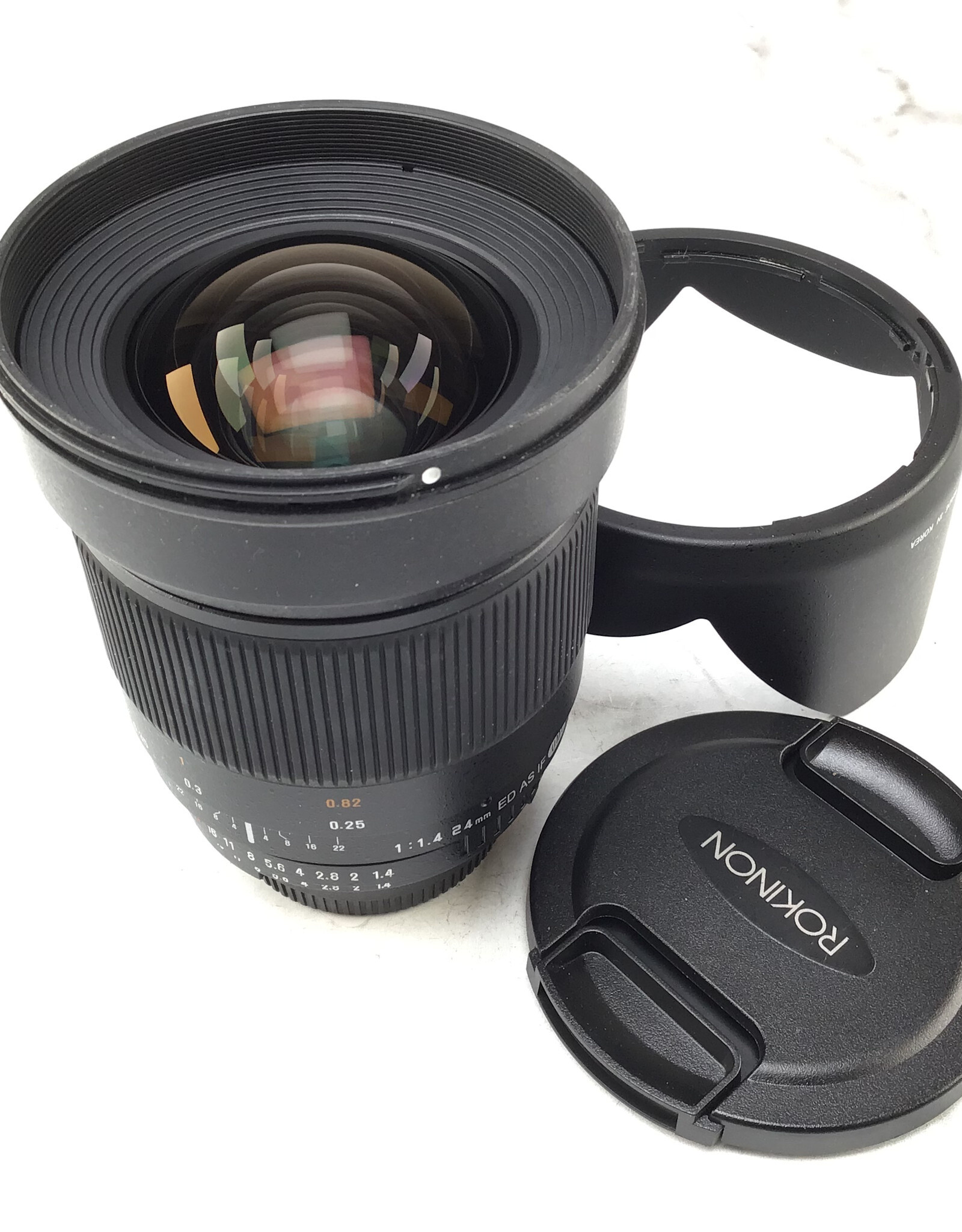 ROKINON Rokinon 24mm f1.4 AS IF UMC Lens for Nikon Used Good