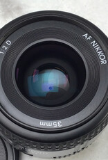 NIKON Nikon AF Nikkor 35mm f2 Lens Used Good