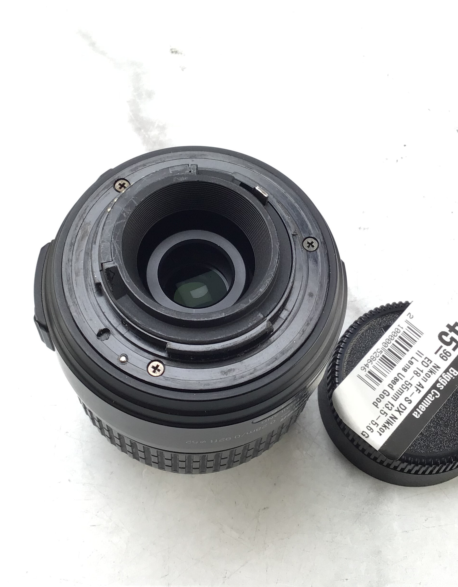 NIKON Nikon AF-S DX Nikkor ED 18-55mm f3.5-5.6 G II Lens Used Good