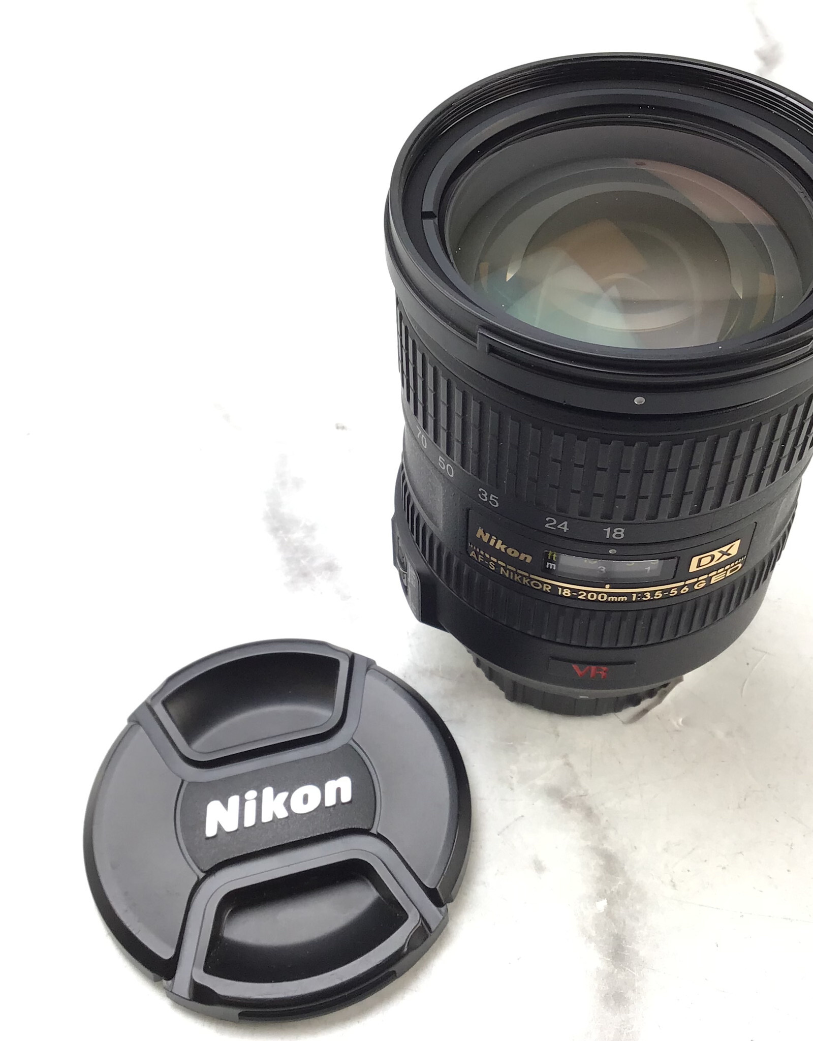 NIKON Nikon AF-S Nikkor 18-200mm f3.5-5.6 G DX VR Lens Used Good