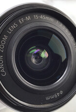 CANON Canon EOS M200 Camera White w/ 15-45mm No ChargerUsed Good