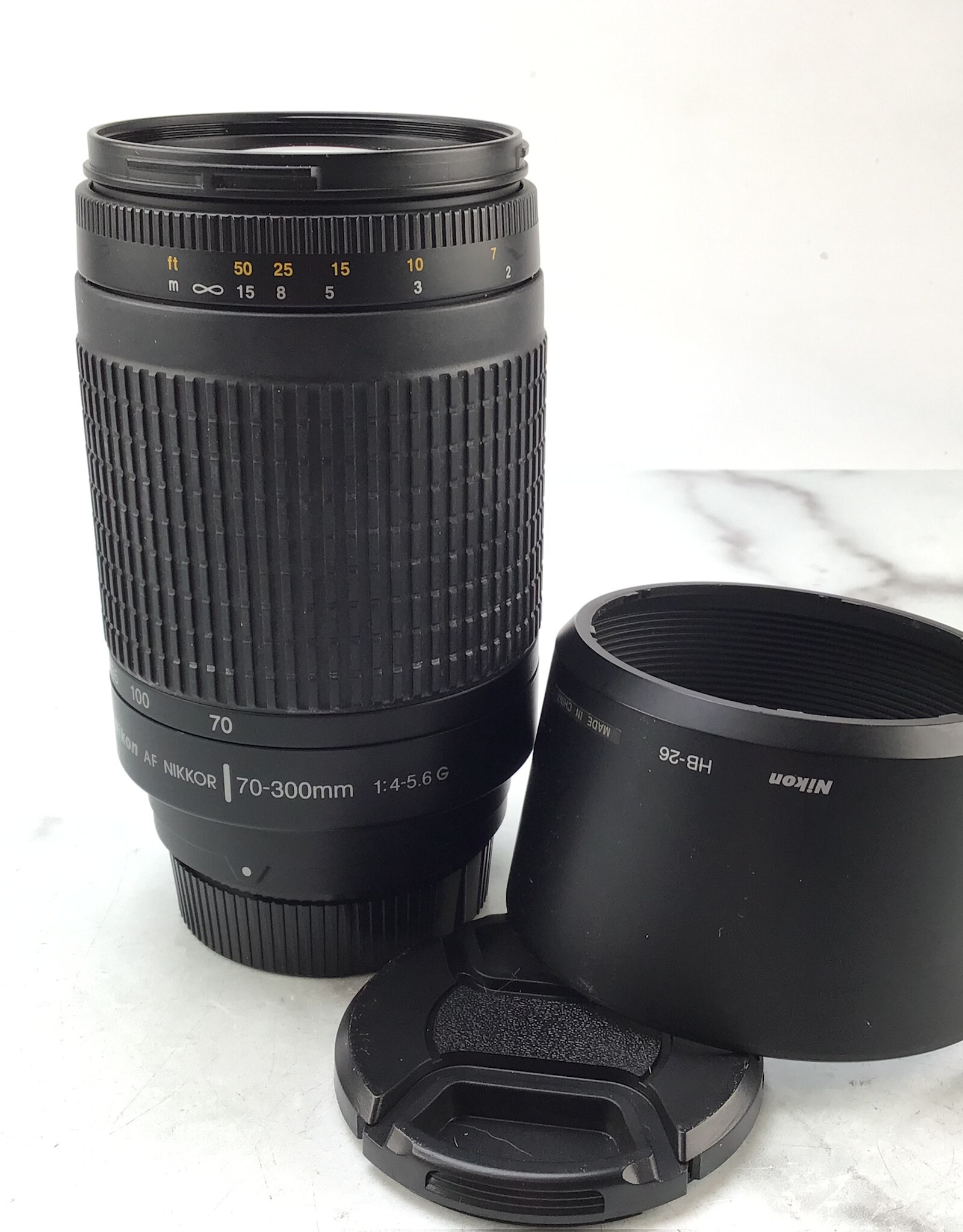 NIKON Nikon AF Nikkor 70-300mm f4-5.6 G Lens Used Good