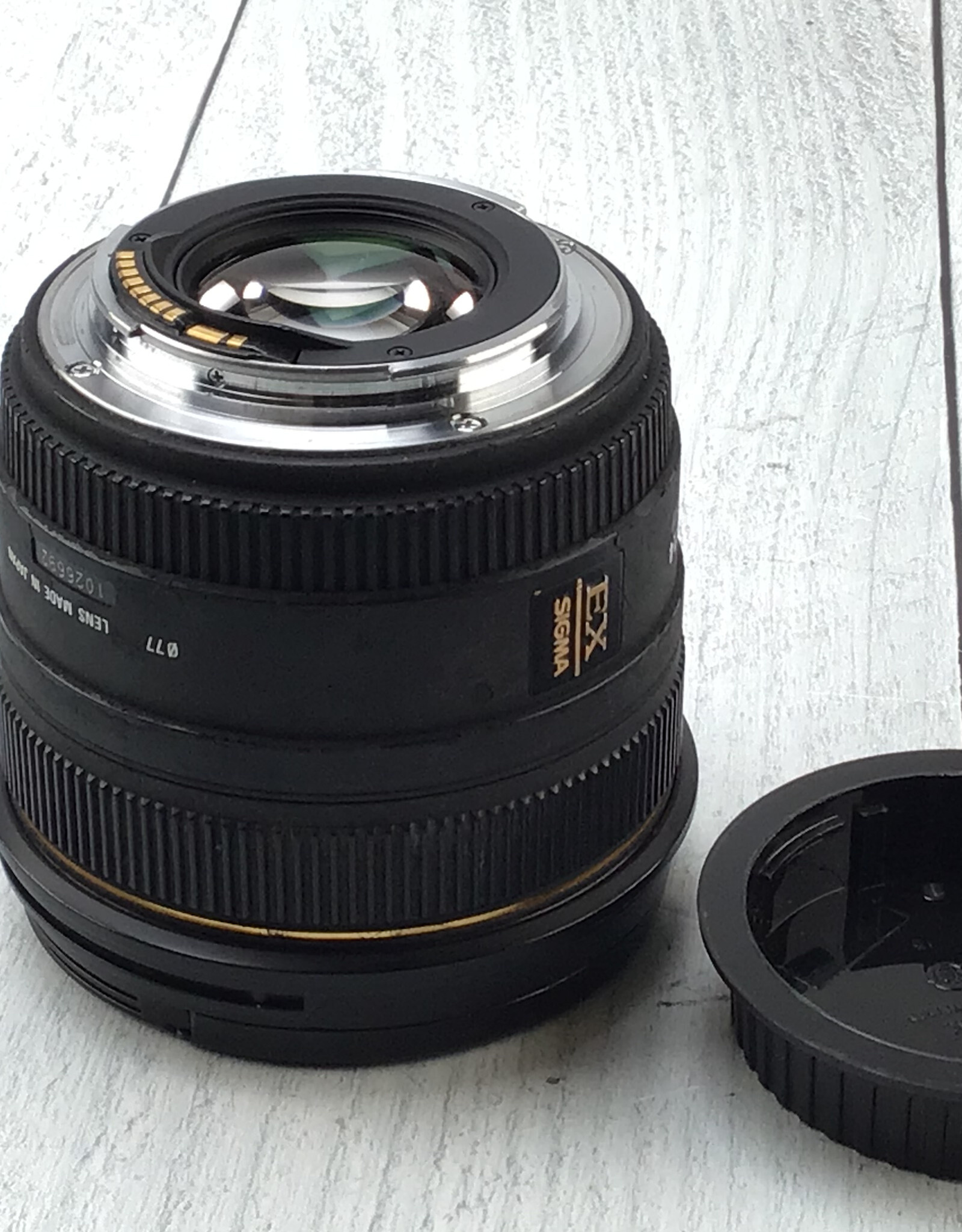 SIGMA Sigma 50mm f1.4 EX Lens for Canon EF Used Good