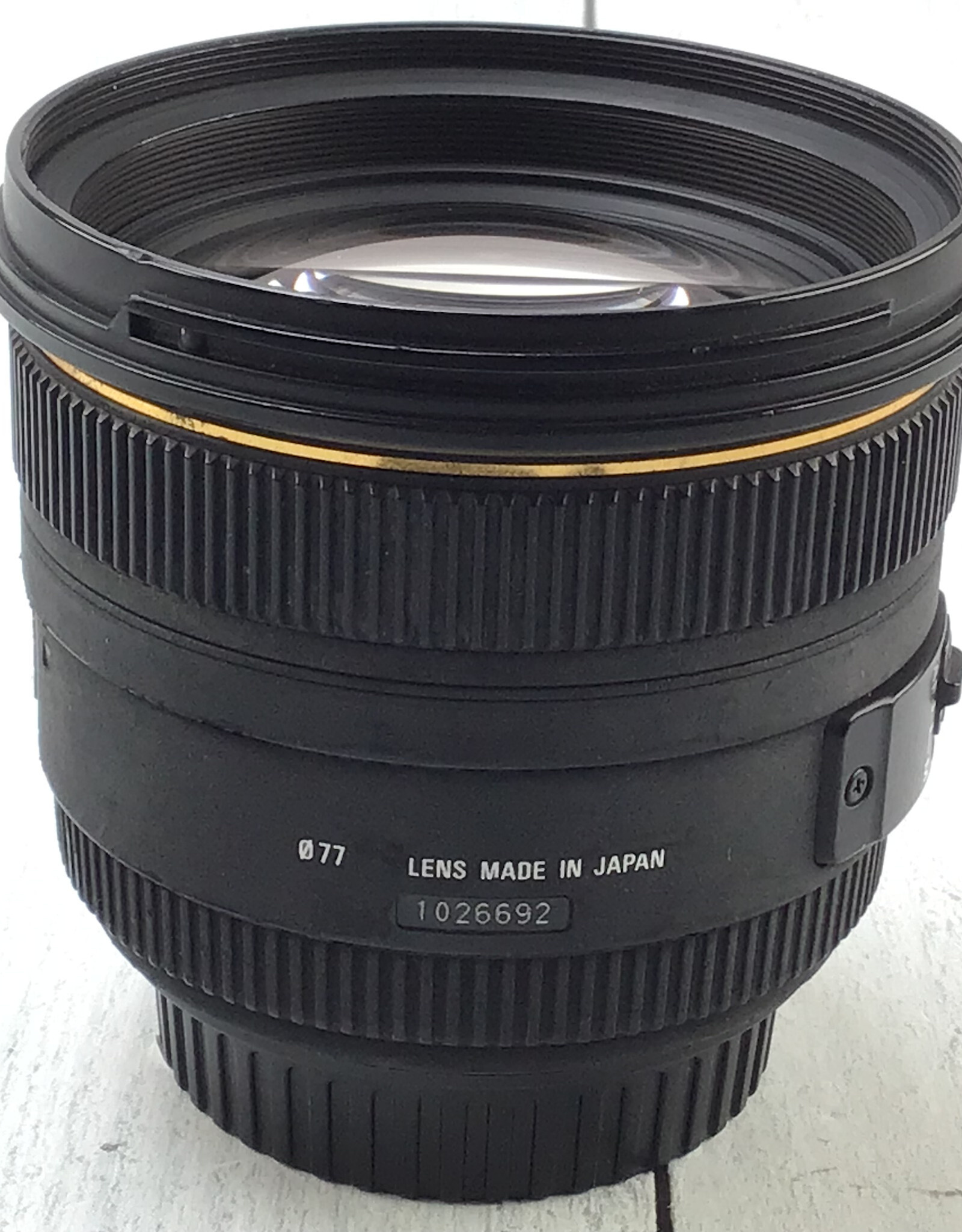 SIGMA Sigma 50mm f1.4 EX Lens for Canon EF Used Good