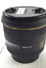 SIGMA Sigma 50mm f1.4 EX Lens for Canon EF Used Good