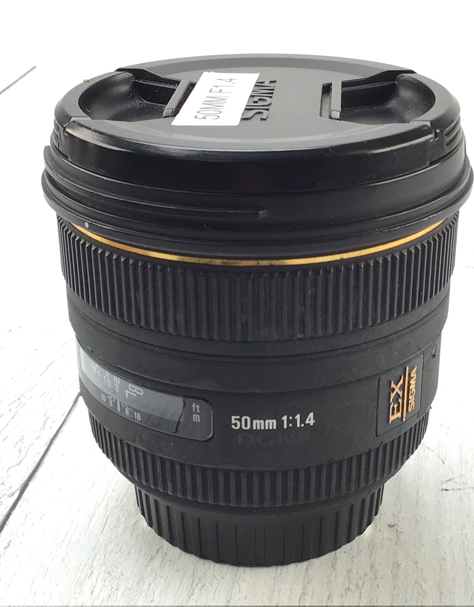 SIGMA Sigma 50mm f1.4 EX Lens for Canon EF Used Good