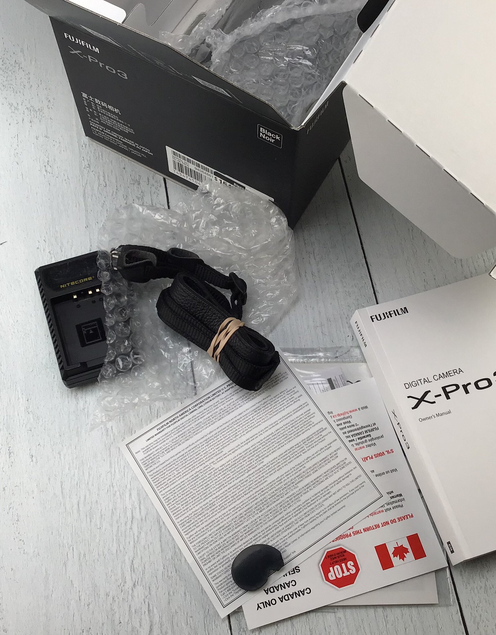 FUJI Fuji X-Pro 3 Black Camera in Box Used EX