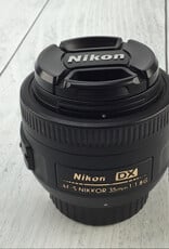NIKON Nikon AF-S Nikkor 35mm f1.8 G DX Lens Used Good