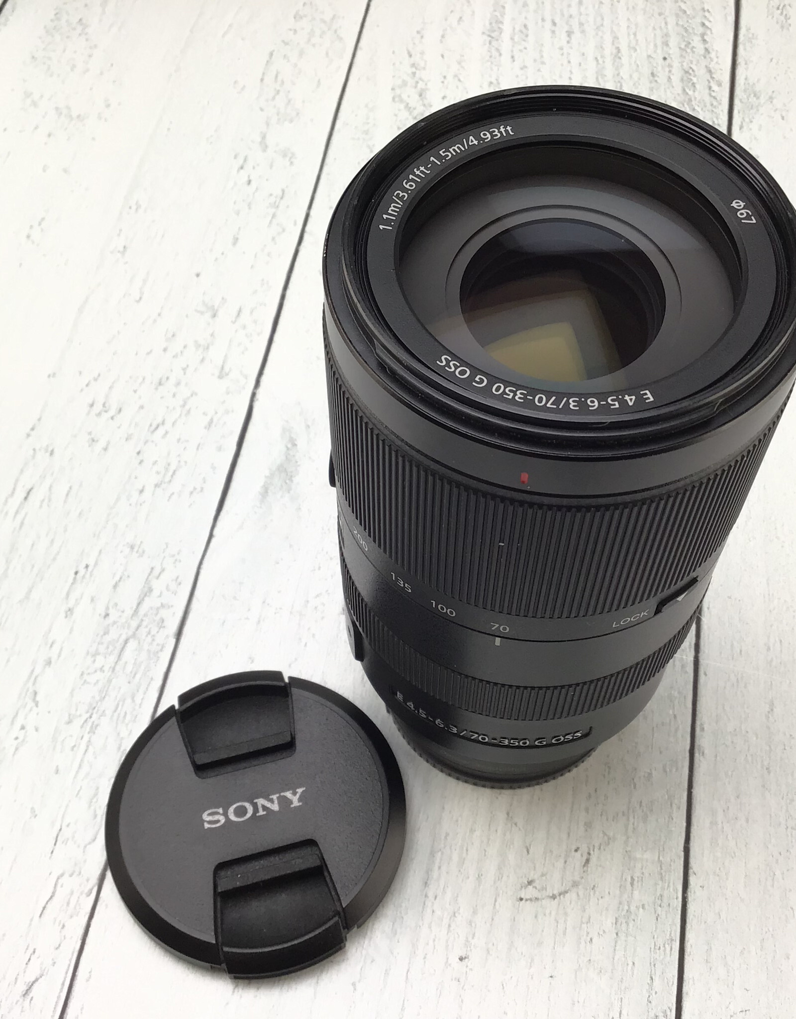 SONY Sony E 70-350mm f4.5-6.3 G OSS Lens Used Good