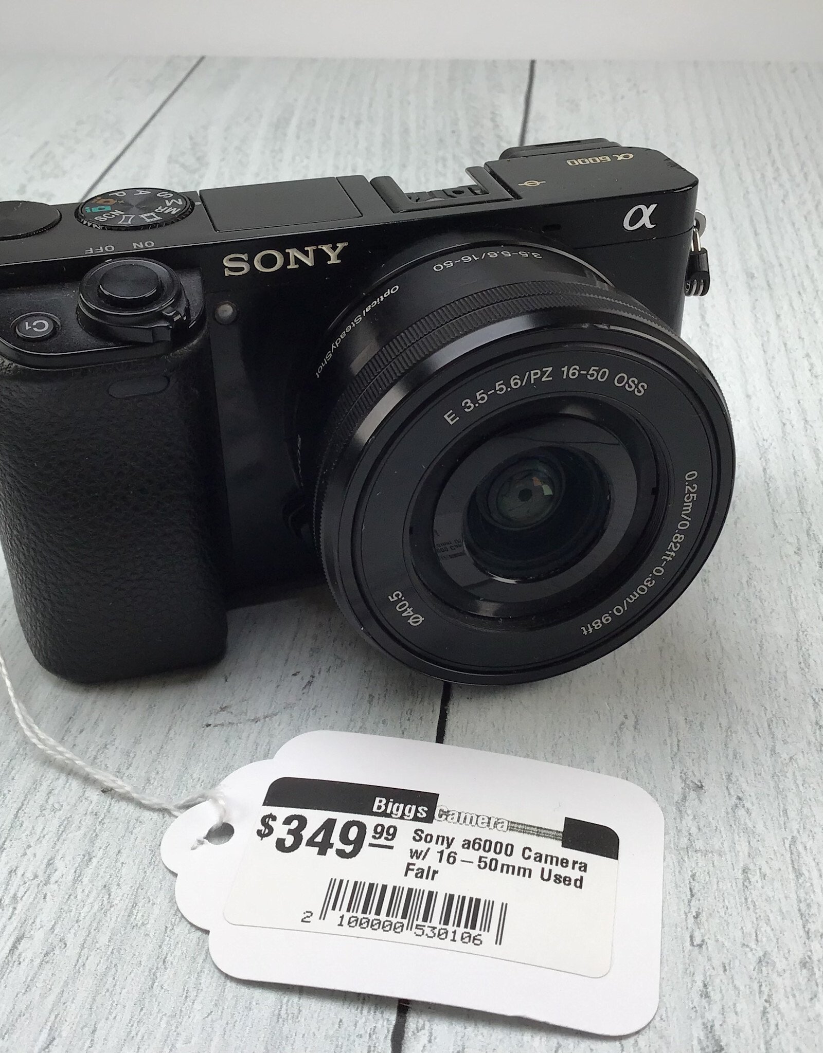 SONY Sony a6000 Camera w/ 16-50mm Used Fair