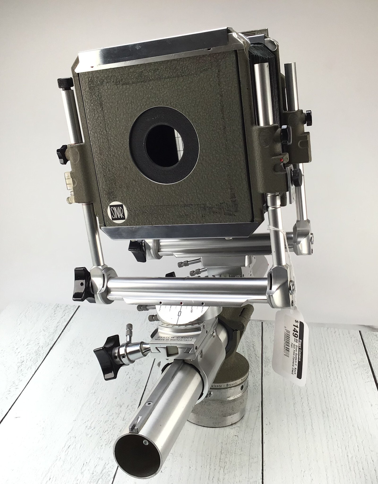 Sinar Sinar System C. Koch 4x5 Film Camera Used Fair