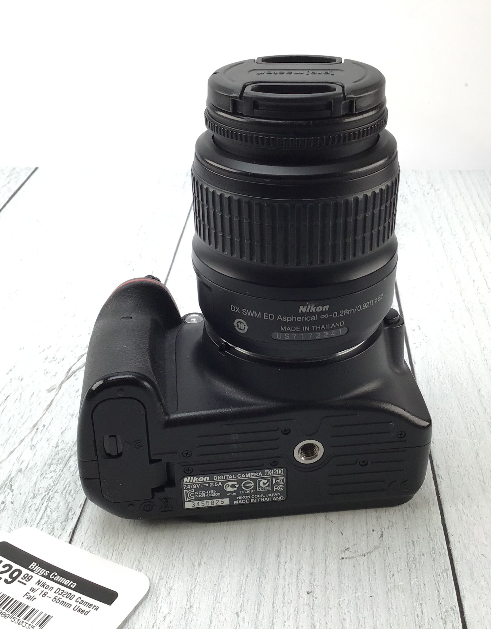 NIKON Nikon D3200 Camera w/ 18-55mm Used Fair