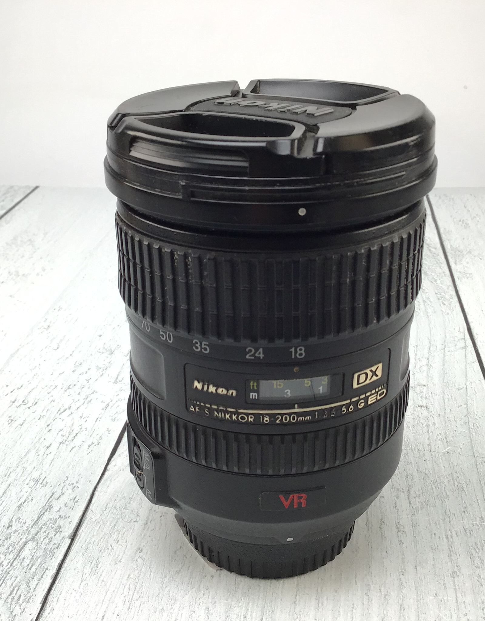 NIKON Nikon AF-S Nikkor 18-200mm f3.5-5.6 G VR Lens Used BGN