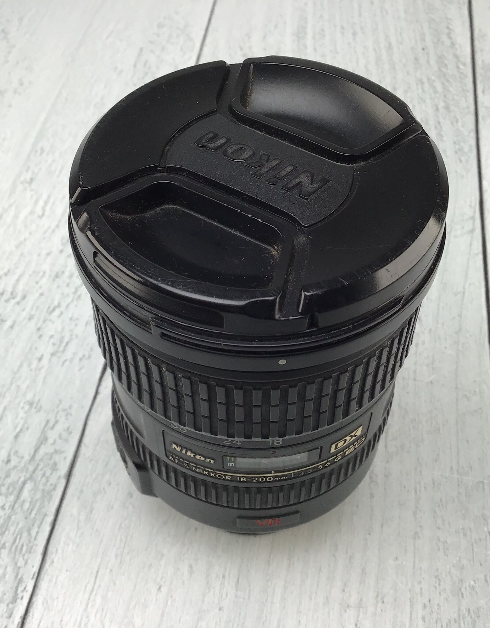NIKON Nikon AF-S Nikkor 18-200mm f3.5-5.6 G VR Lens Used BGN