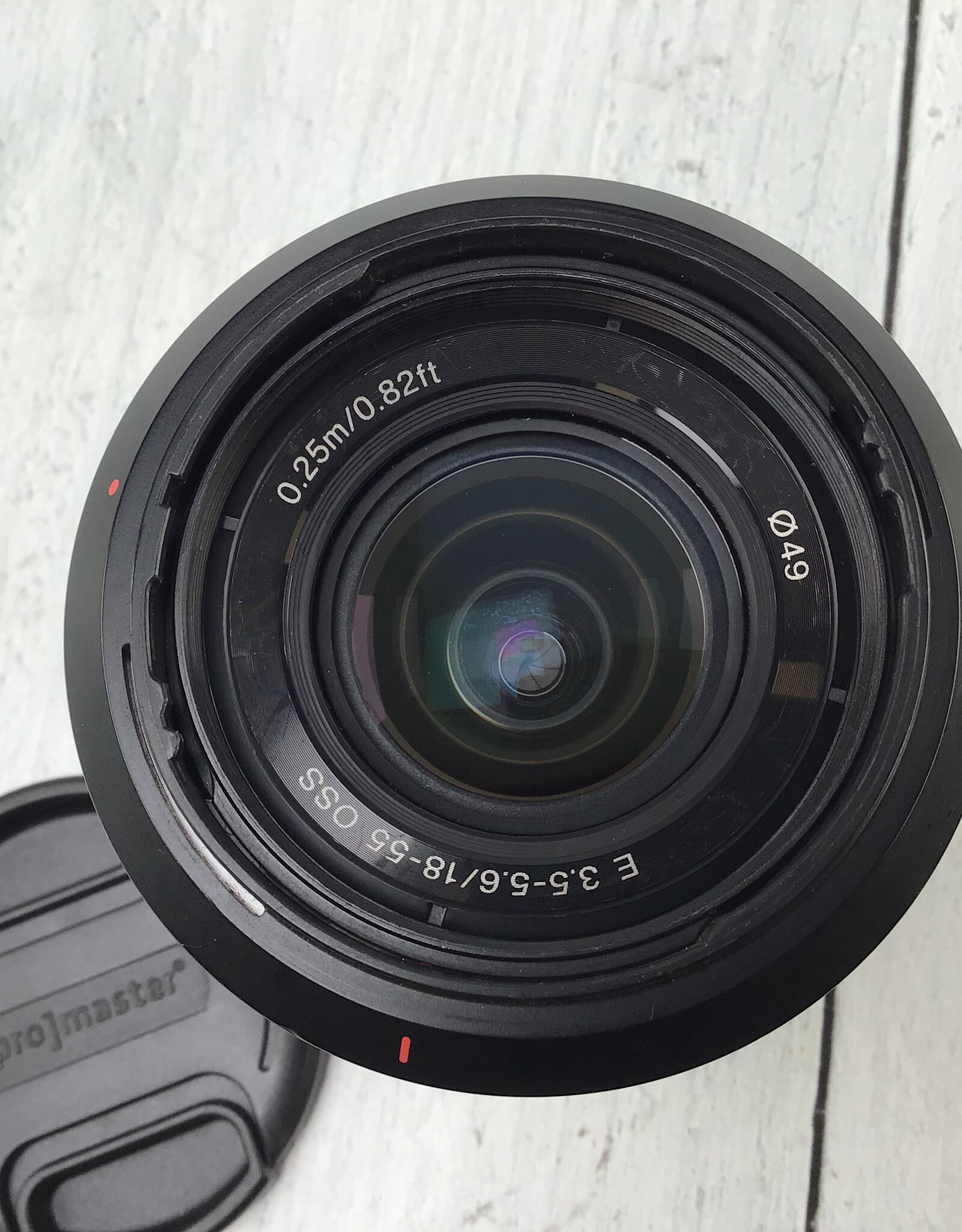 SONY Sony E 18-55mm f3.5-5.6 OSS Lens Used Fair