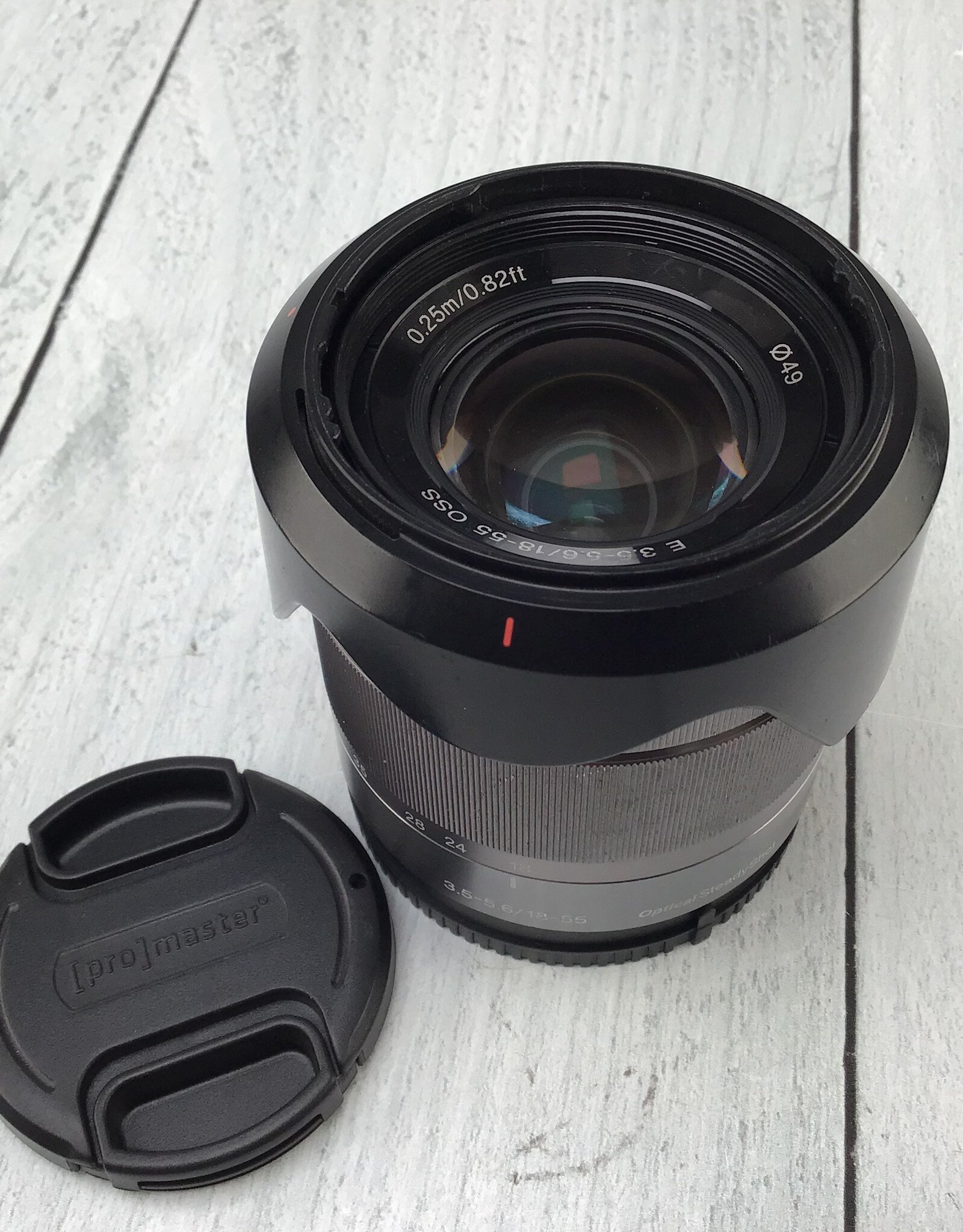 SONY Sony E 18-55mm f3.5-5.6 OSS Lens Used Fair