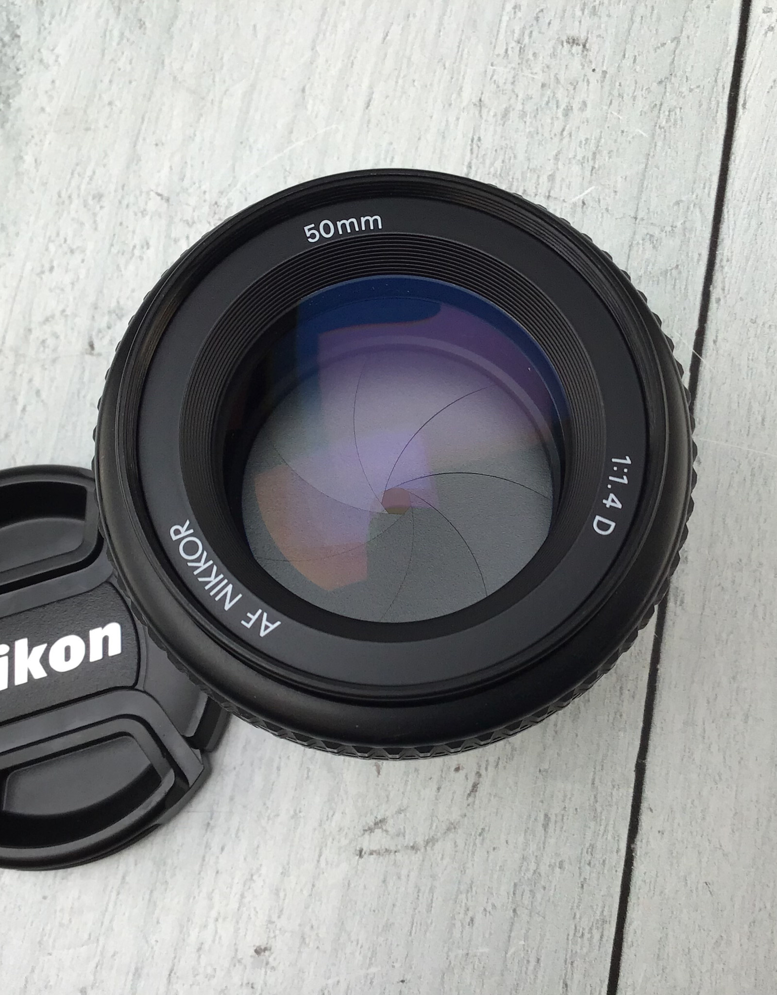 NIKON Nikon AF Nikkor 50mm f1.4 D Lens Used Good