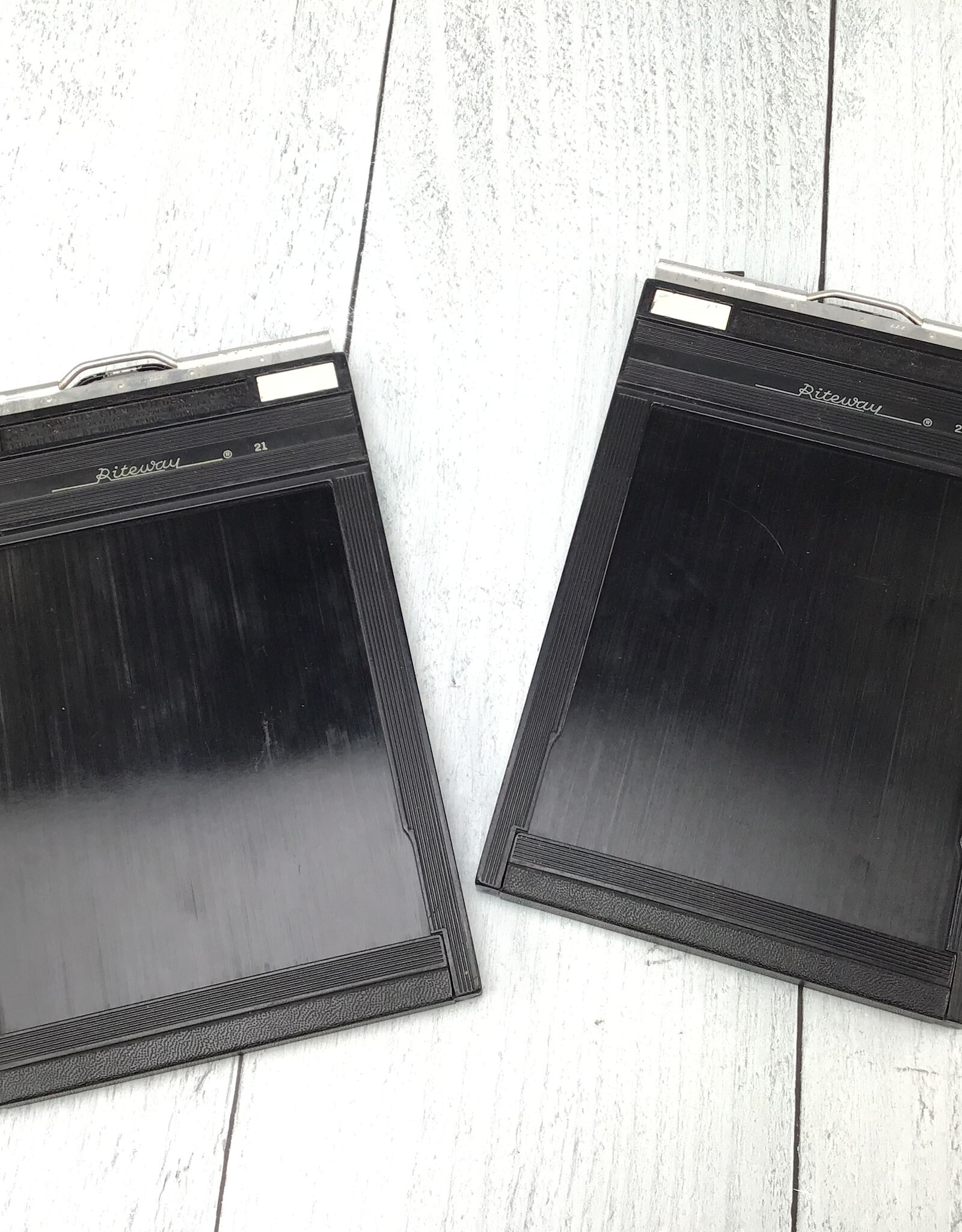 Riteway Riteway 4X5 film Holders Set of 2 Used Fair