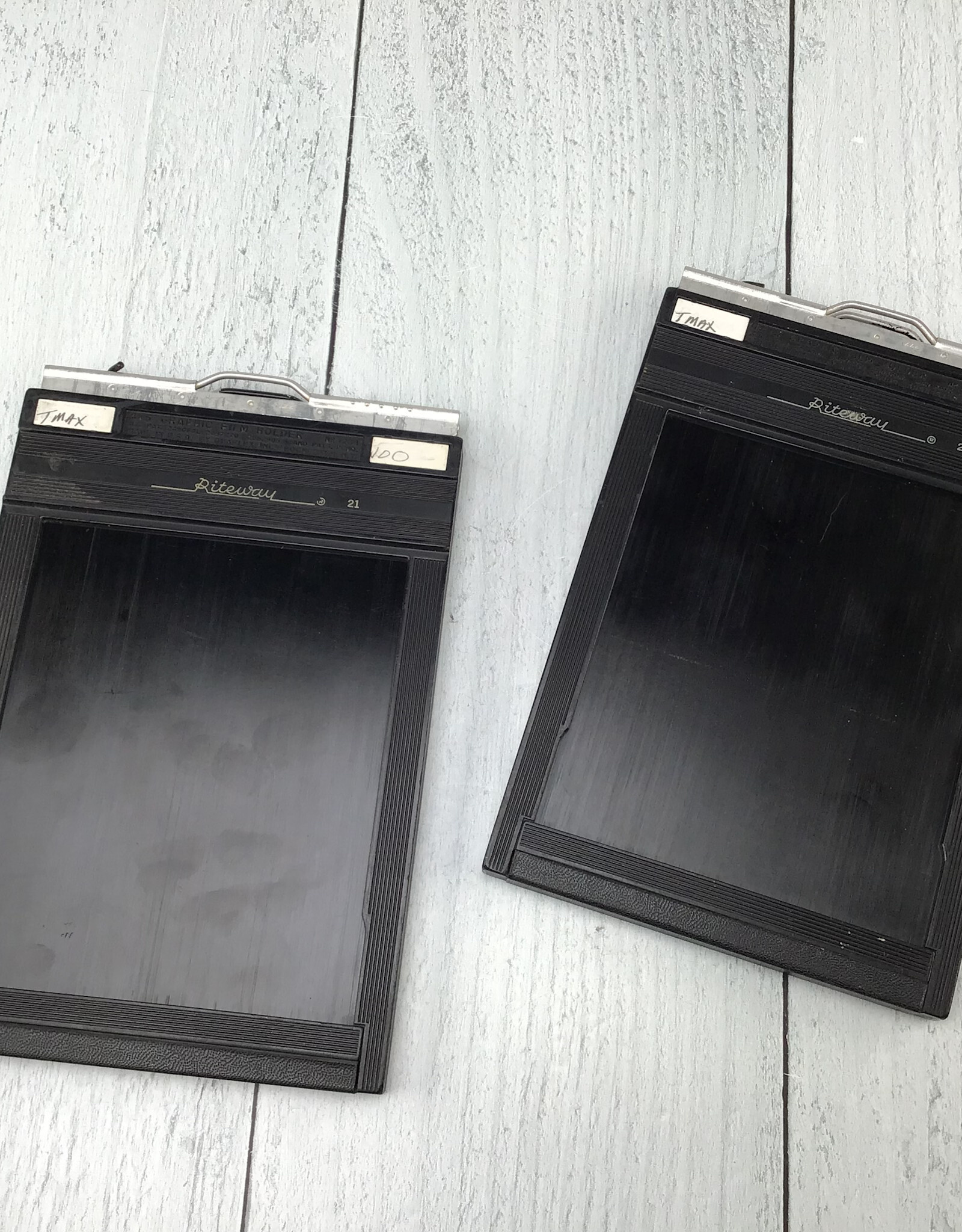 Riteway Riteway 4X5 film Holders Set of 2 Used Fair