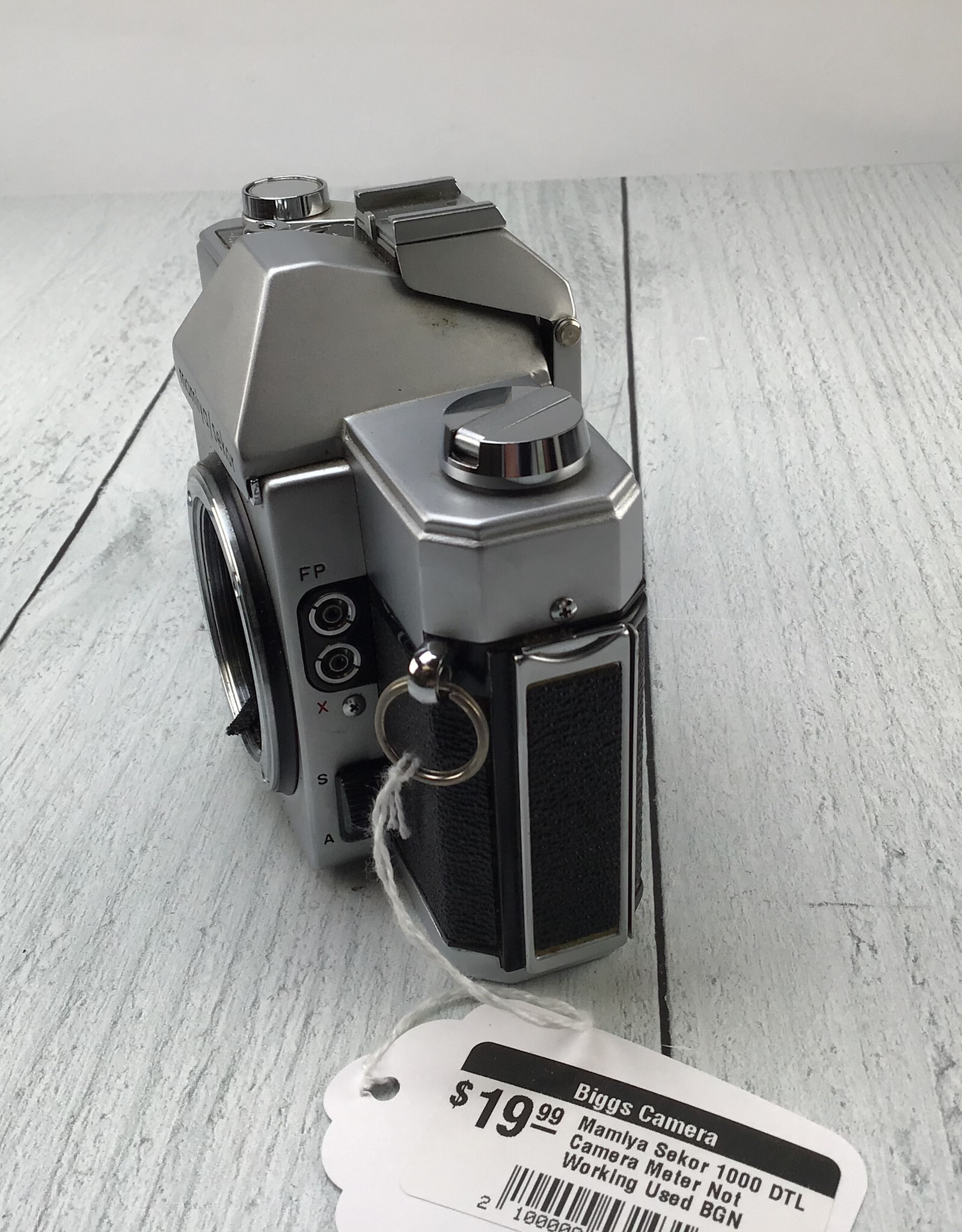 MAMIYA Mamiya Sekor 1000 DTL Camera Meter Not Working Used BGN