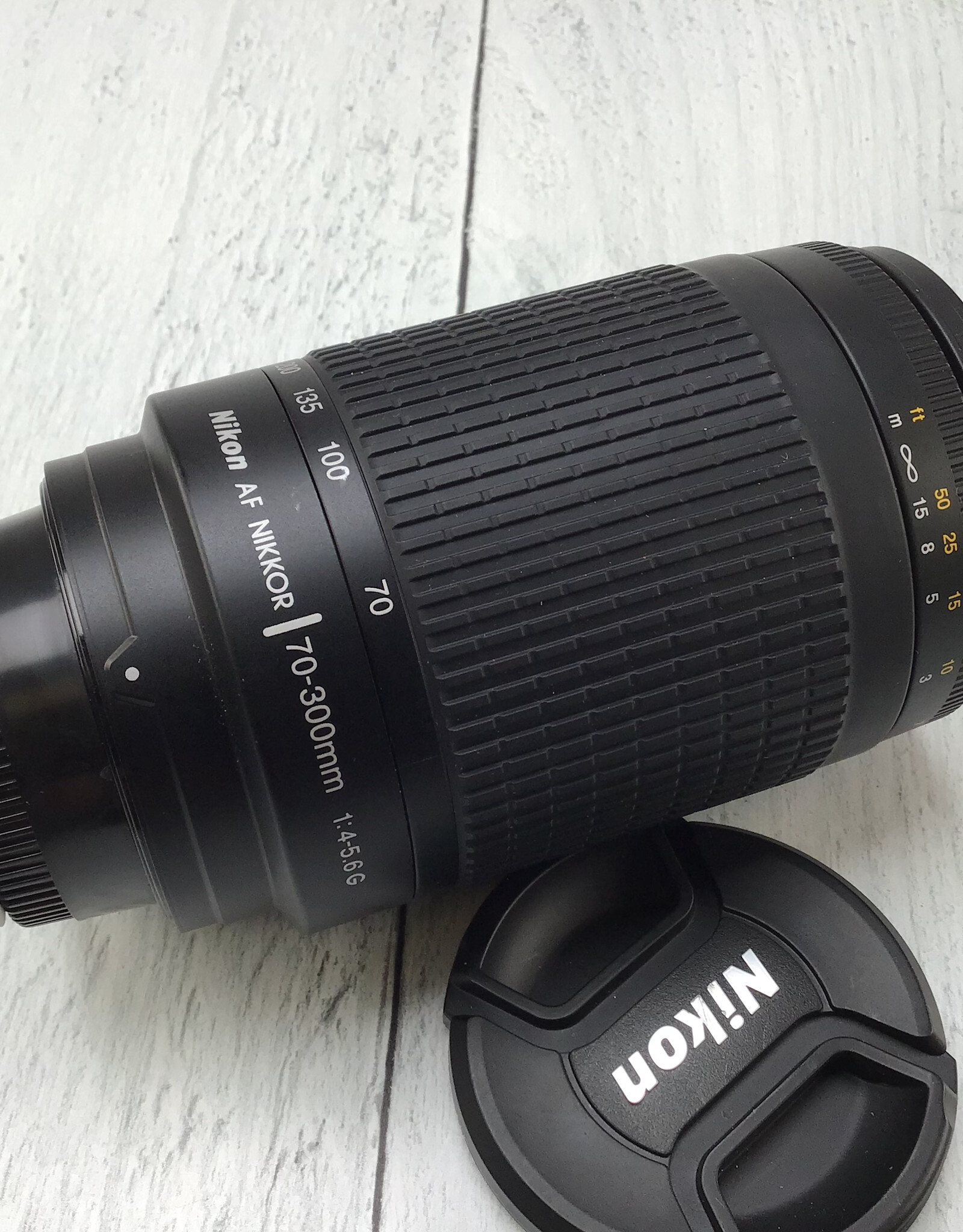 NIKON Nikon AF Nikkor 70-300mm f4-5.6 G Lens Used Good
