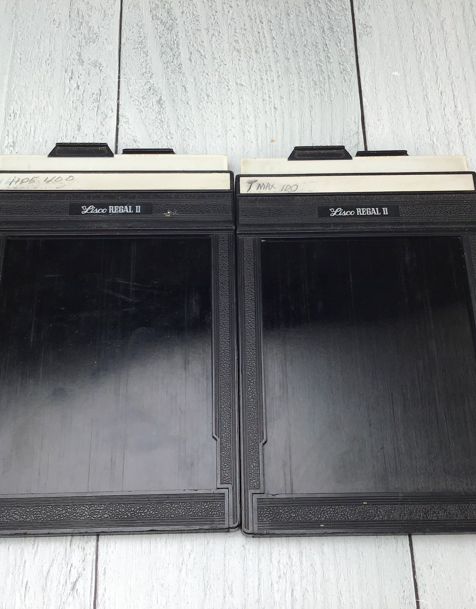 Lisco Regal Lisco Regal II 4x5 Film Holder Set of 2 Used Good