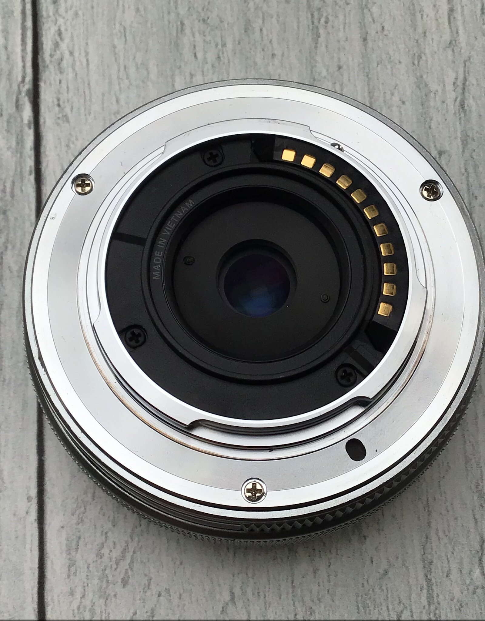 OLYMPUS Olympus 14-42mm f3.5-5.6 EZ Lens Silver Used Fair