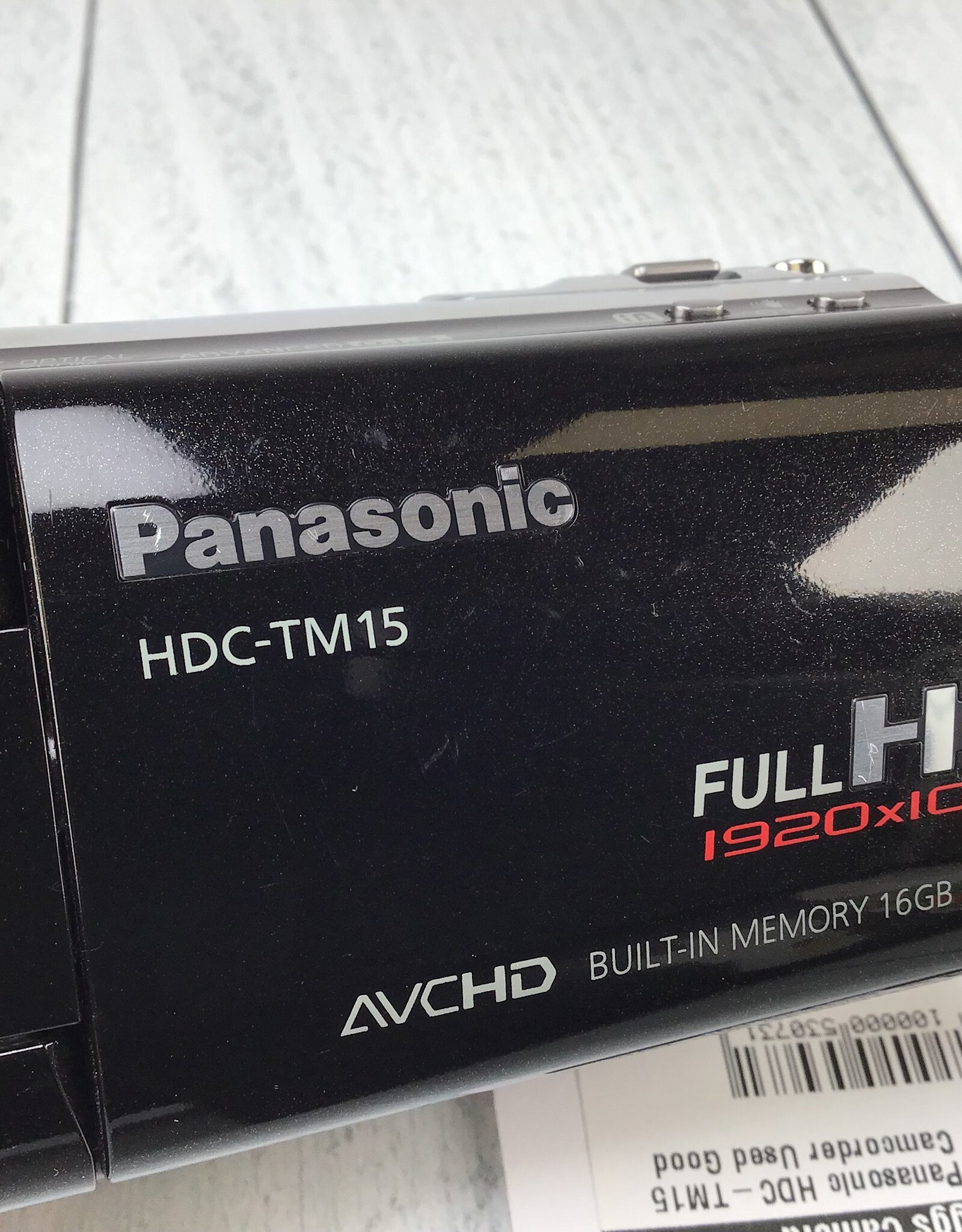 PANASONIC Panasonic HDC-TM15 Camcorder Used Good