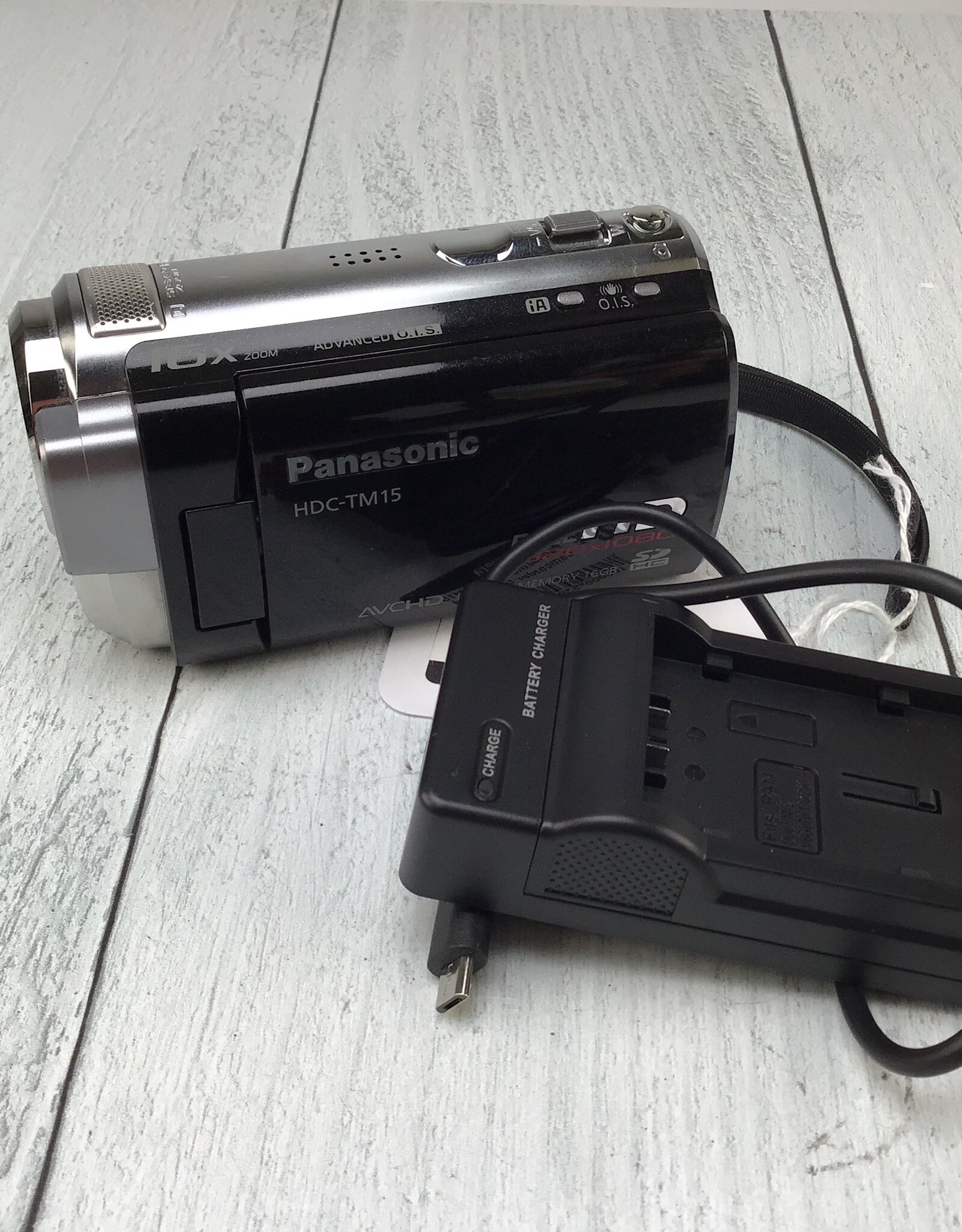 PANASONIC Panasonic HDC-TM15 Camcorder Used Good