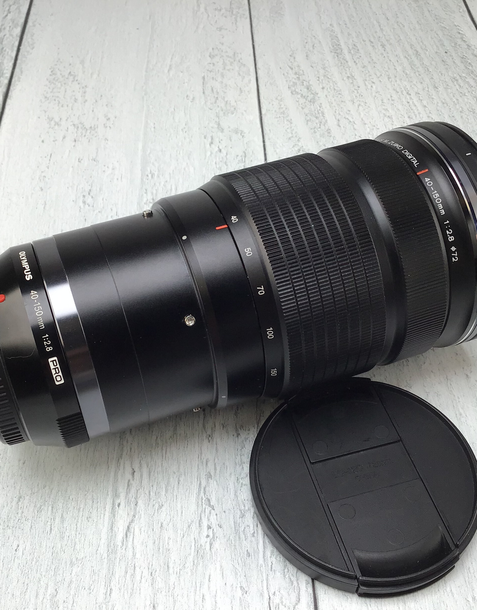 OLYMPUS Olympus 40-150mm f2.8 Pro Lens No Tripod Collar Used Good