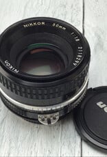 NIKON Nikon Nikkor 50mm f1.8 AI Lens Used Good