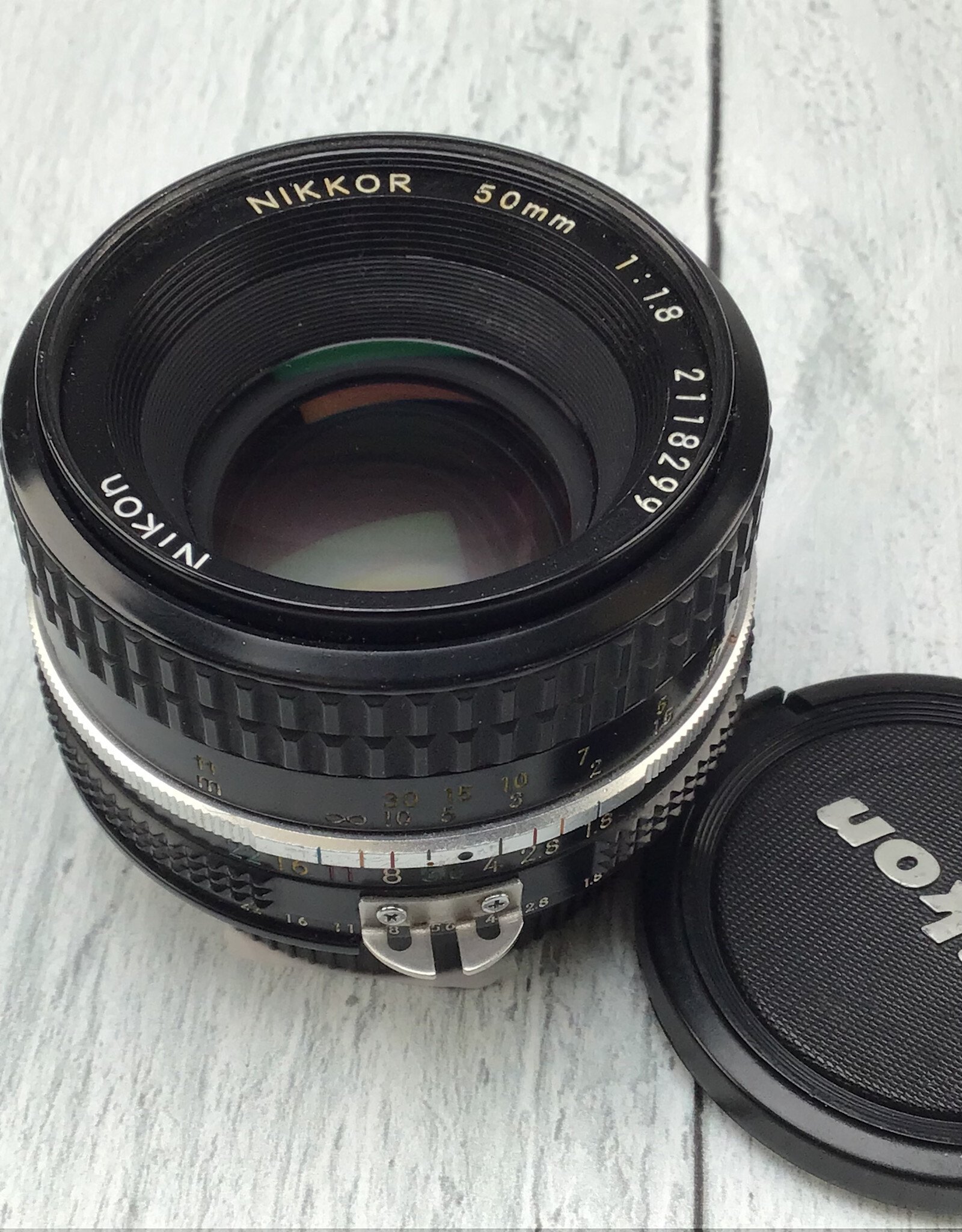 NIKON Nikon Nikkor 50mm f1.8 AI Lens Used Good