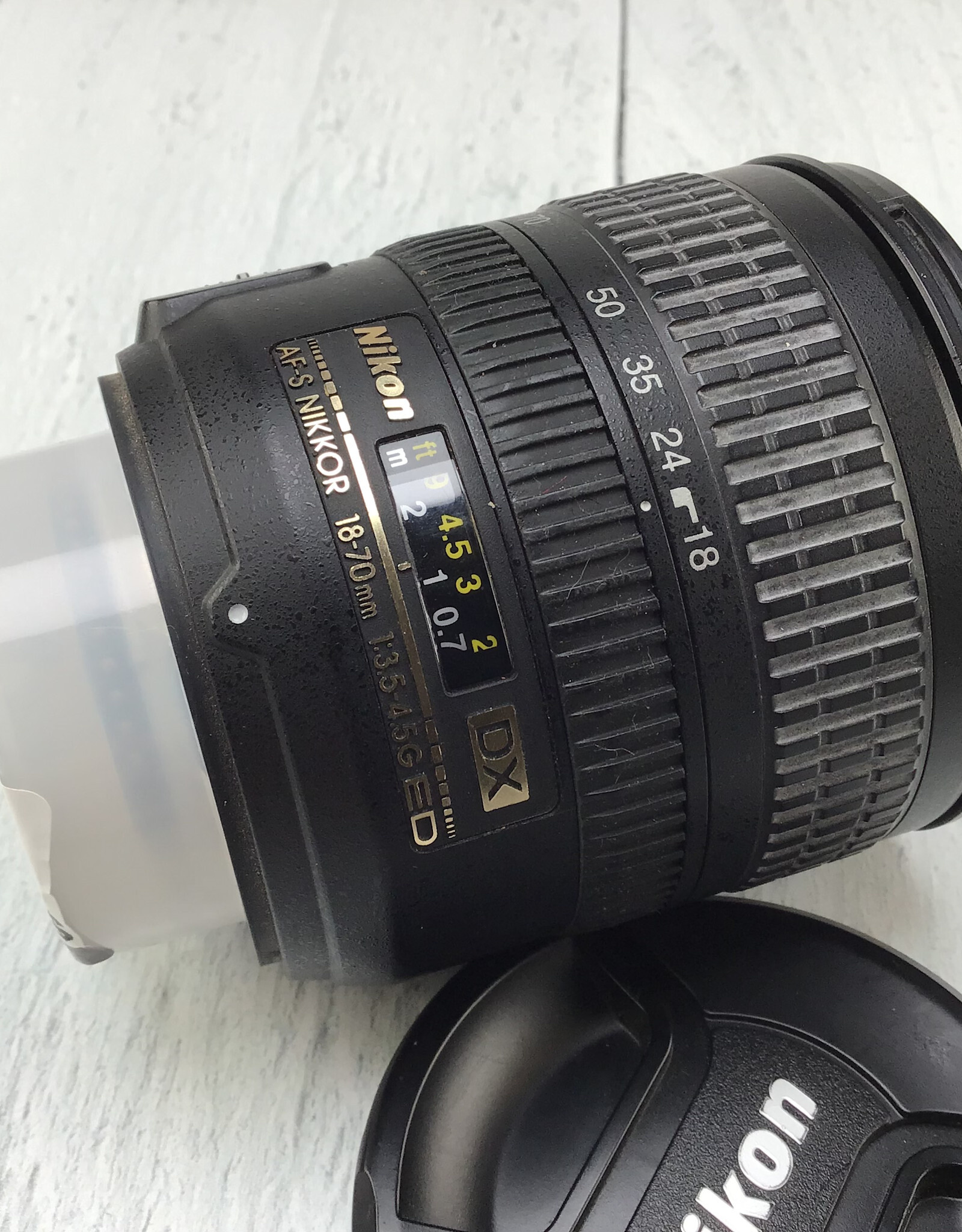 NIKON Nikon AF-S Nikkor 18-70mm f3.5-4.5 G Lens Used Fair