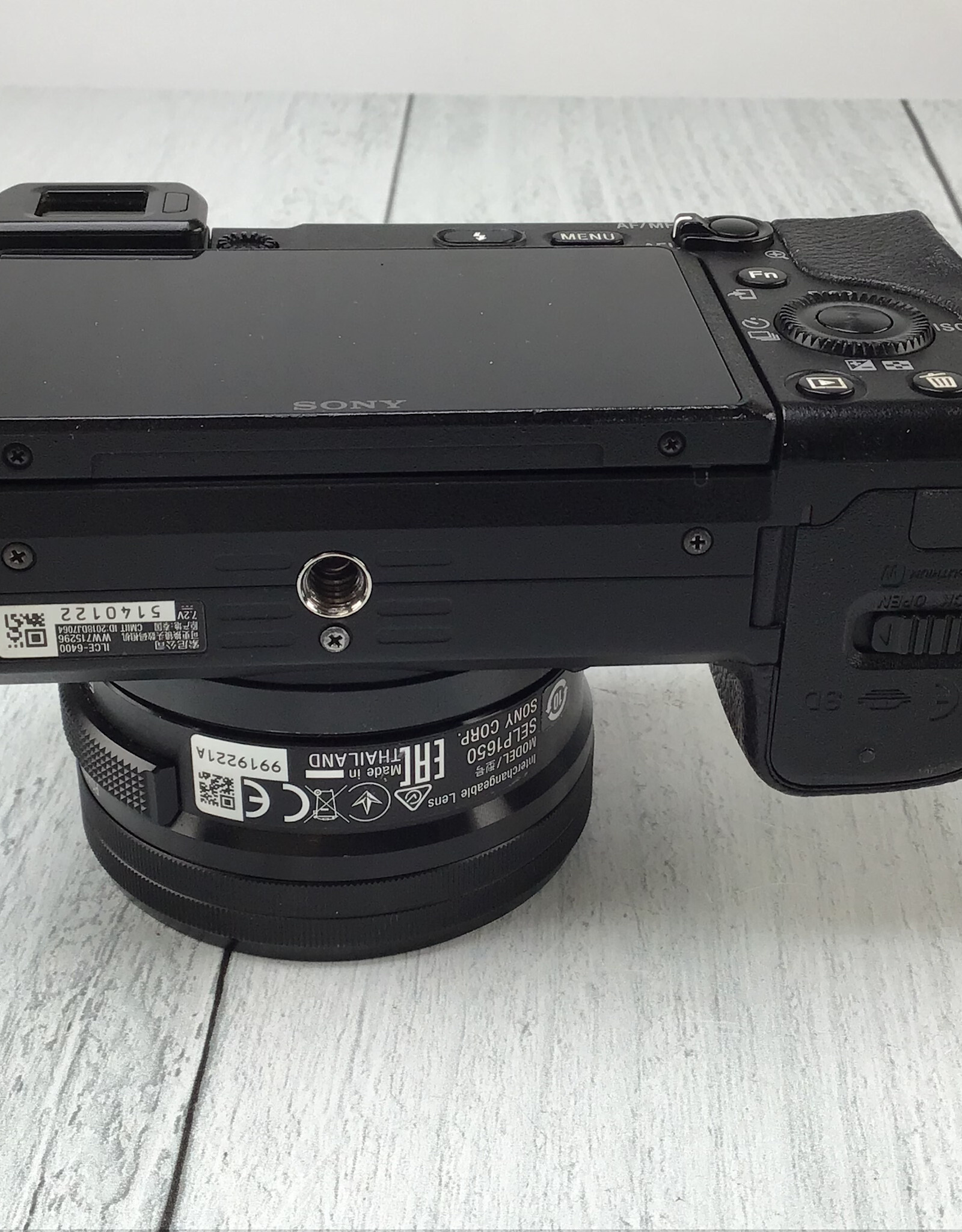 SONY Sony a6400 Camera w/ 16-50mm lens Used Fair