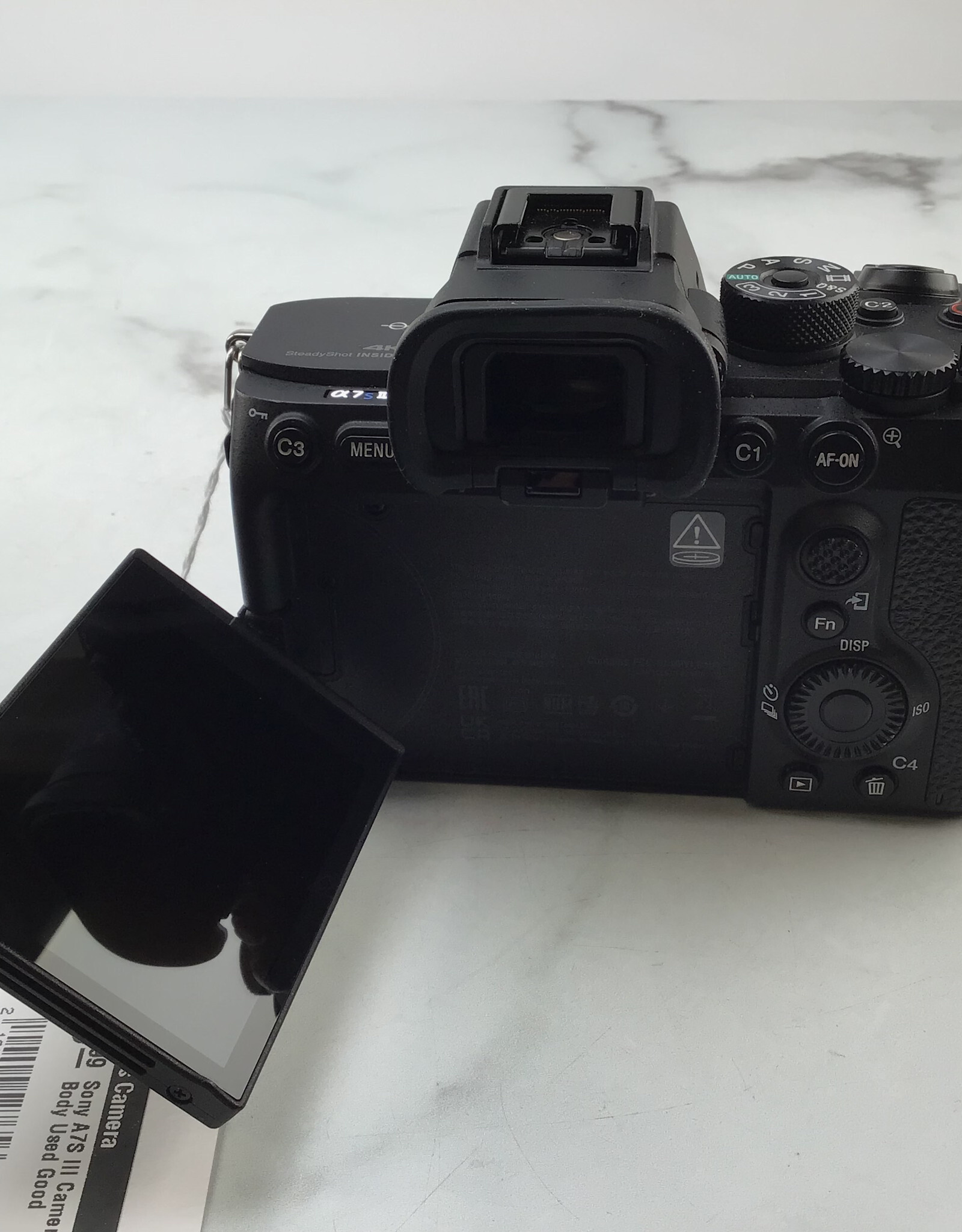 Sony A7S III Camera Body Shutter Count 9408 Used Good