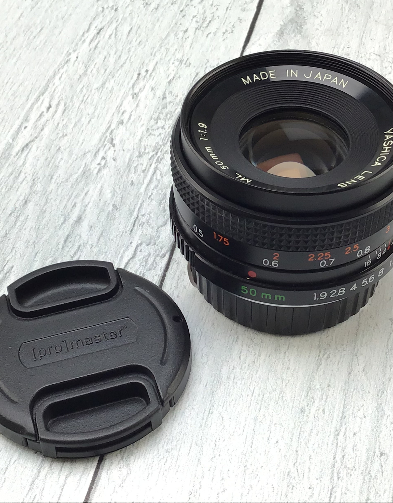 Yashica Yashica ML 50mm f1.9 Lens Used Good