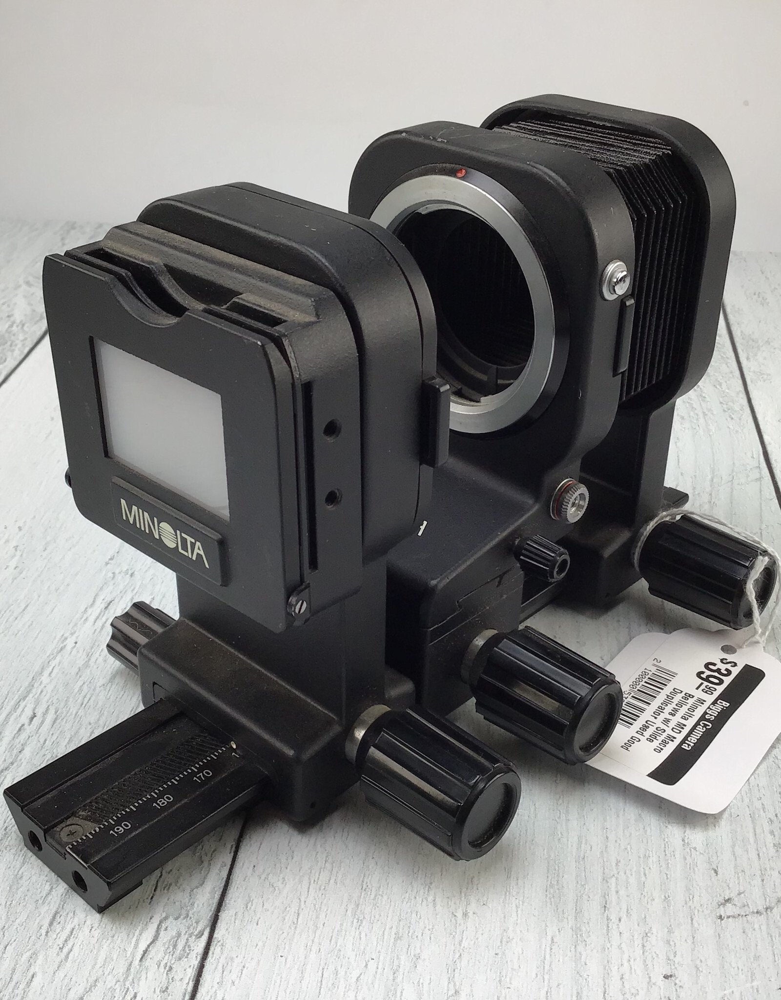 Minolta Minolta MD Macro Bellows w/ Slide Duplicator Used Good